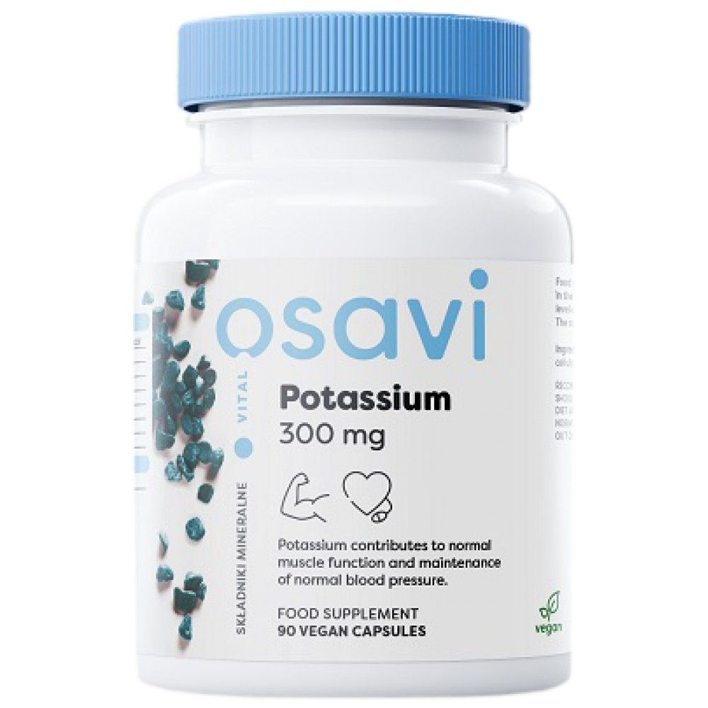 Citrát draselný 300 mg - 90 kapsúl