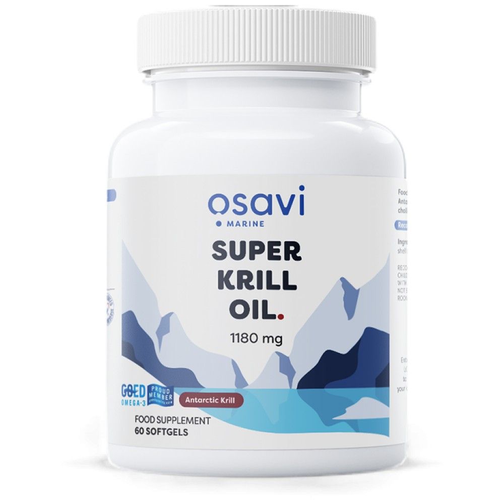 Super Krill Oil 1180 mg - 60 gélových kapsúl