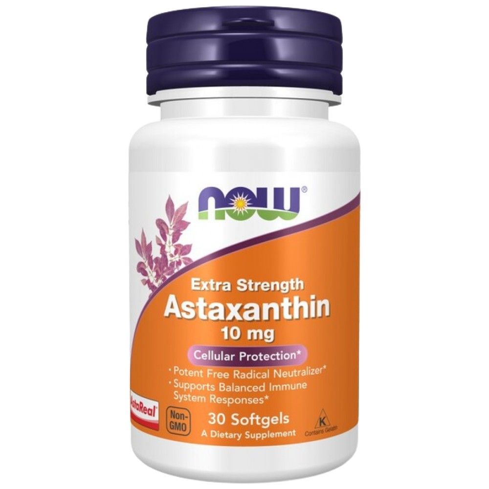 Astaxanthin 10 mg extra pevnosť - 30 softgels