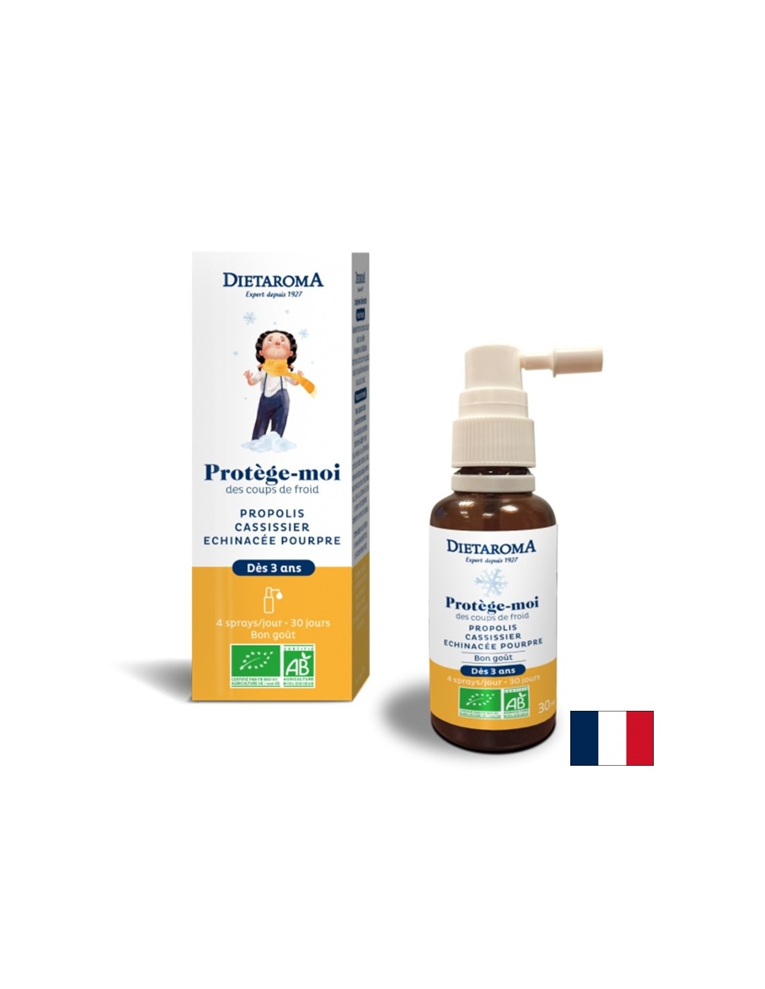 Imunitný sprej pre deti (s echinacea, propolis a čierny ríž), 30 ml perorálneho spreja