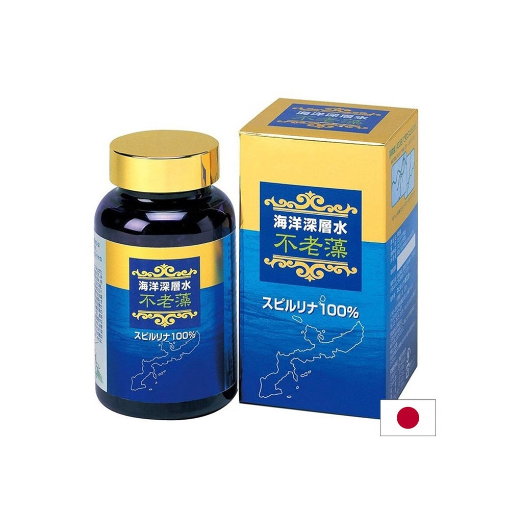 Japonská spirulina furousou s vysokou koncentráciou - pre anémiu a únavu, 600 tabliet