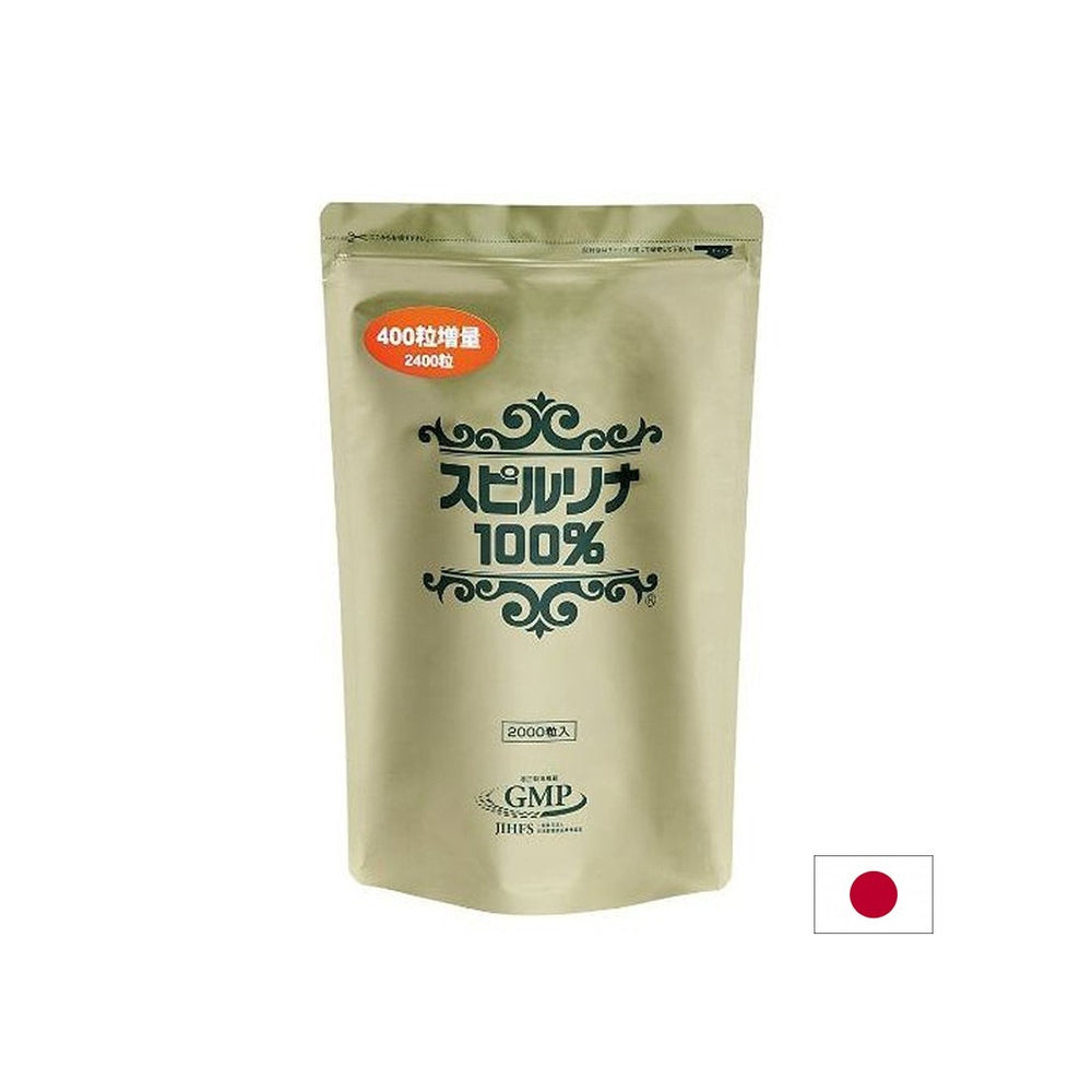 Japonská spirulina 100% - detoxikácia a imunita, 2400 tabliet