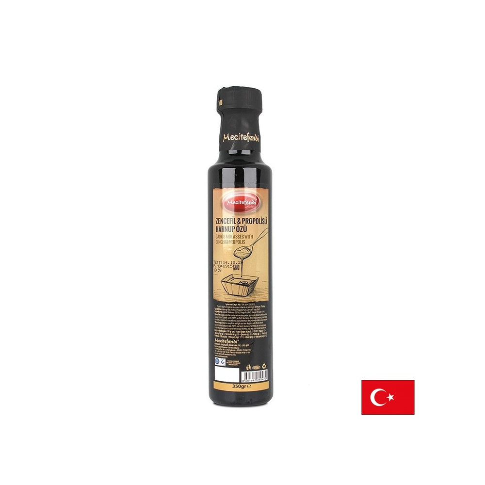 Molasses s propolisom a zázvorom - imunita - pre priamy príjem alebo ochutenie sladkostí a nápojov, 350 g