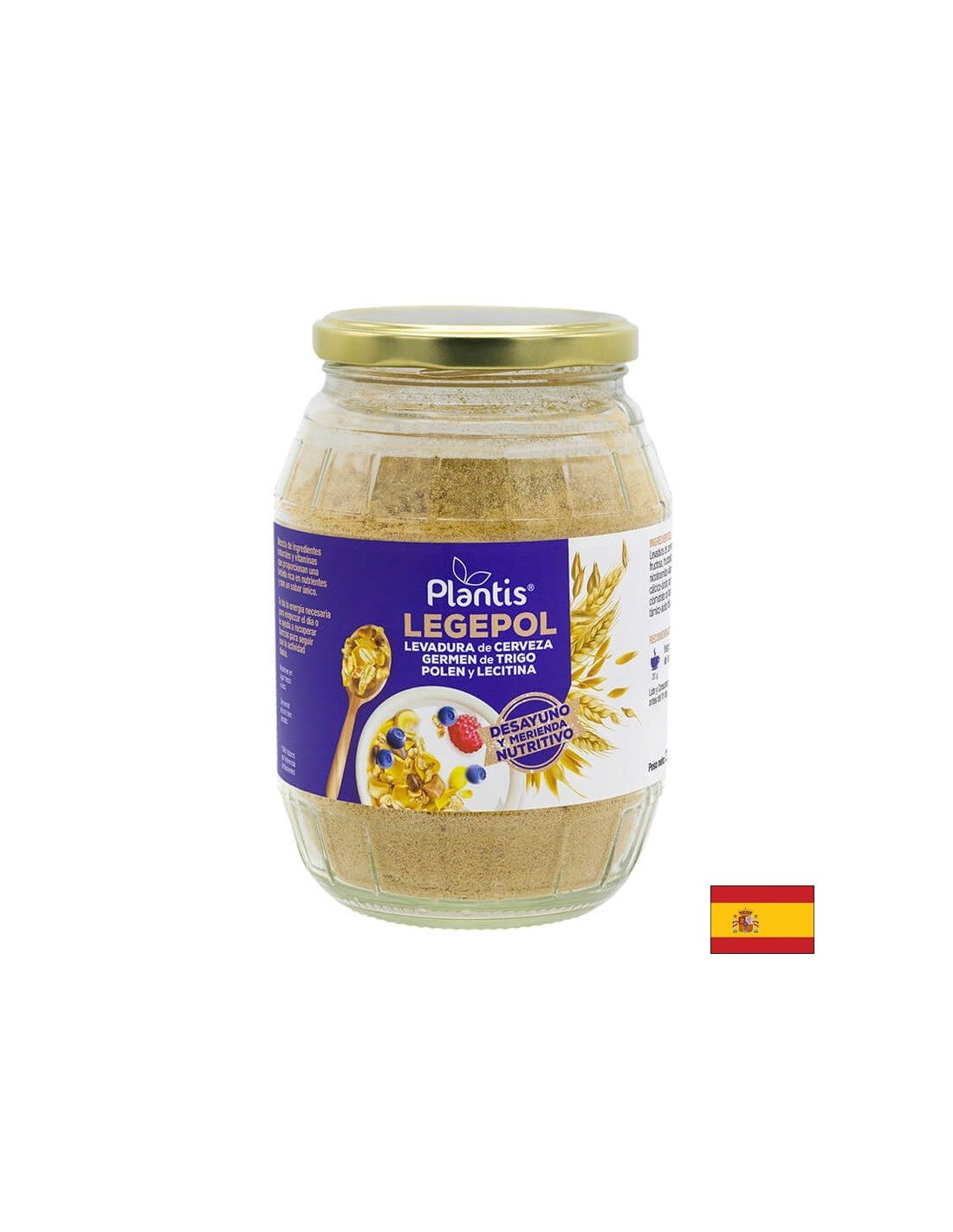 Imunita a energia - pivovarské kvasinky, peľ včiel a lecitín - Legepol Plantis® - prášok, 375 g