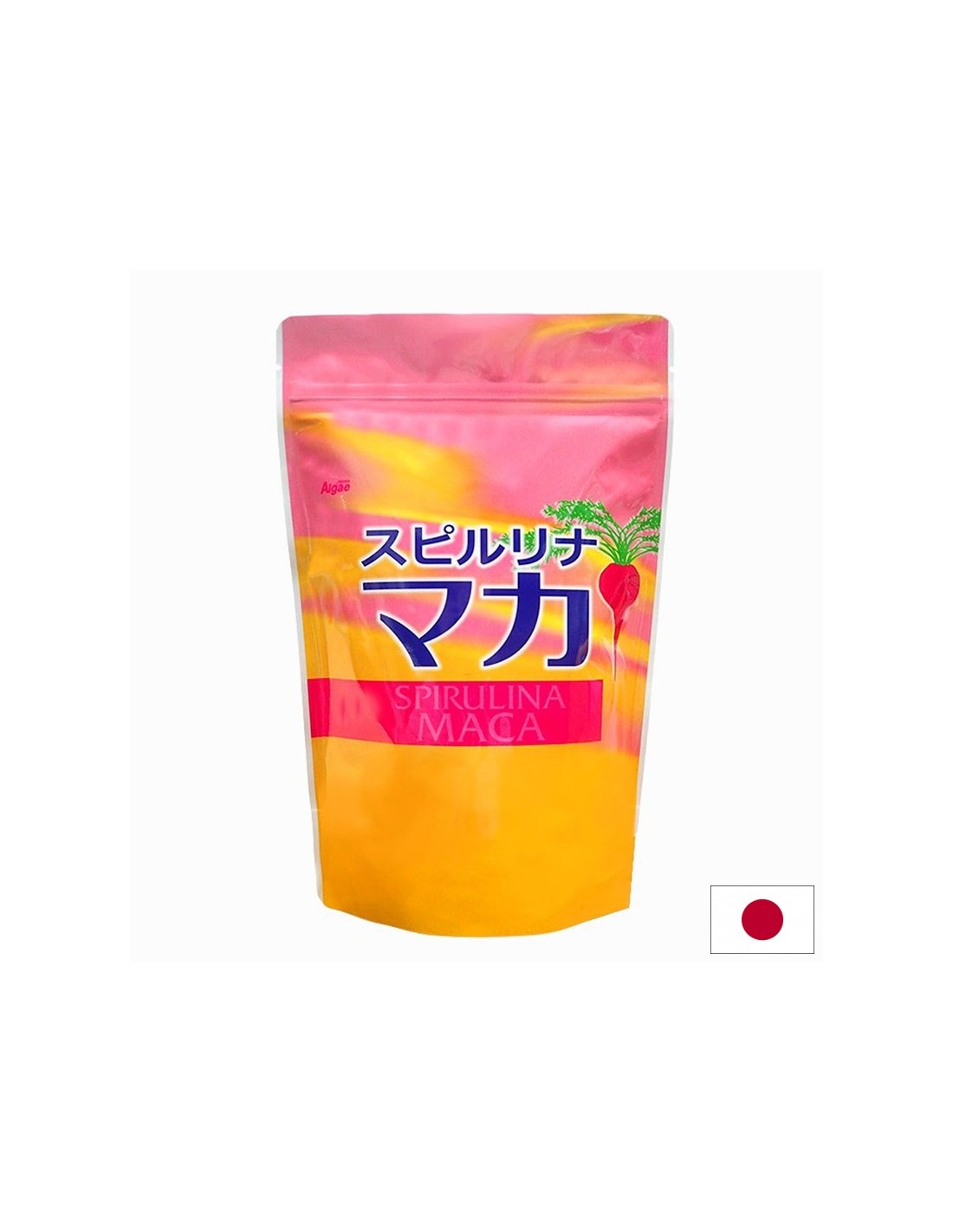 Japonská spirulina + maca - podporuje vytrvalosť a hormonálnu rovnováhu, 1 000 tabliet