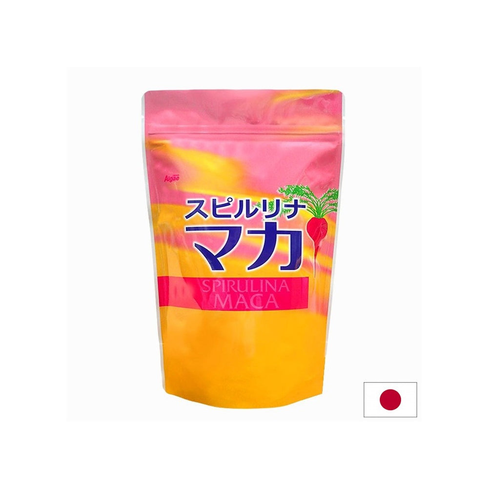 Japonská spirulina + maca - podporuje vytrvalosť a hormonálnu rovnováhu, 1 000 tabliet