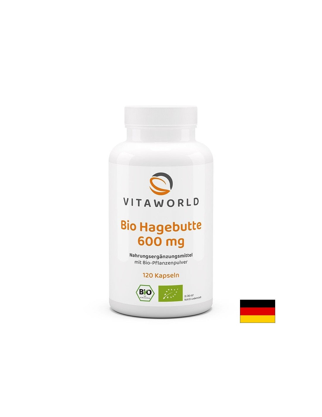 Imunita a obehový systém - Rosehip (ovocie), organické, kapsuly 600 mg x 120