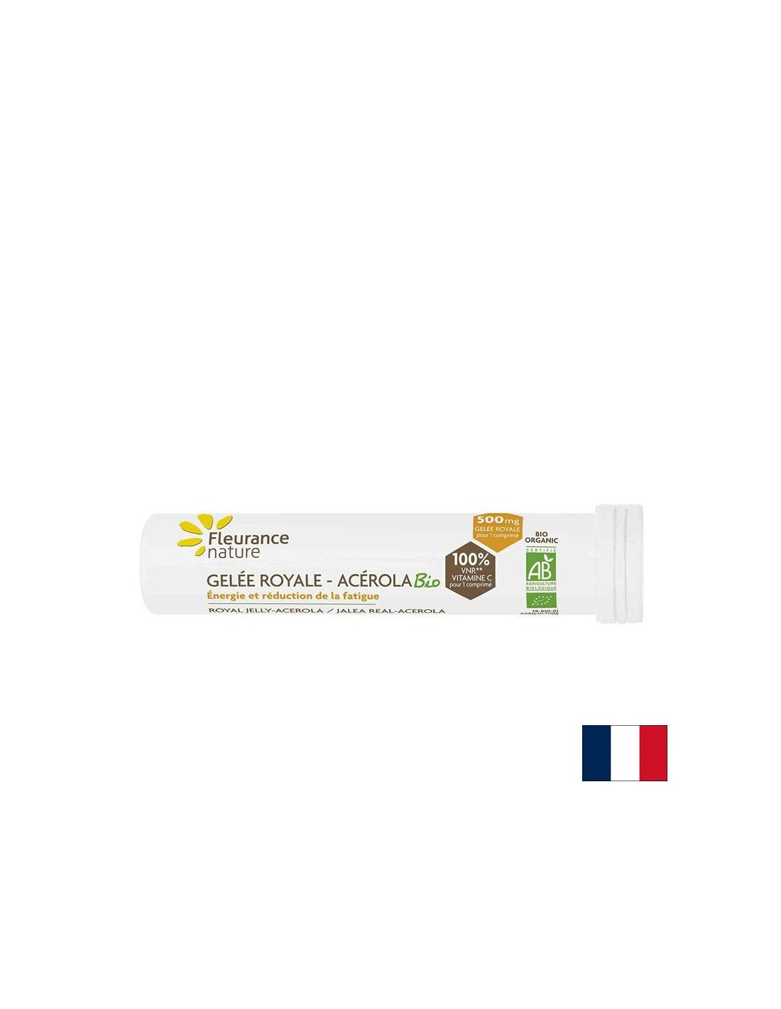 Imunita - Royal Jelly a Acerola (prírodný vitamín C) Bio - 15 žuvacích tabliet, s prírodou s medom a citrónovou príchuťou