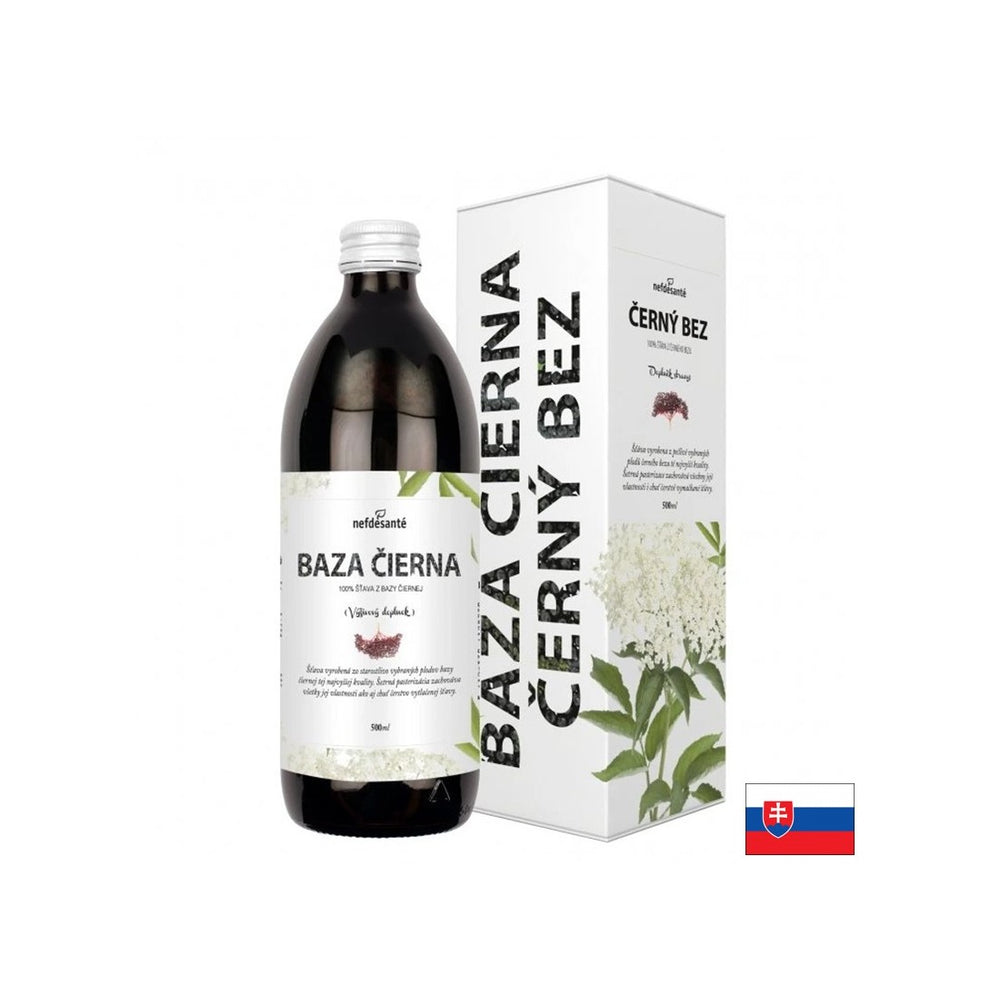 Čierna šťava pre dýchacích ciest pre respiračný systém, 500 ml, 10 dávok