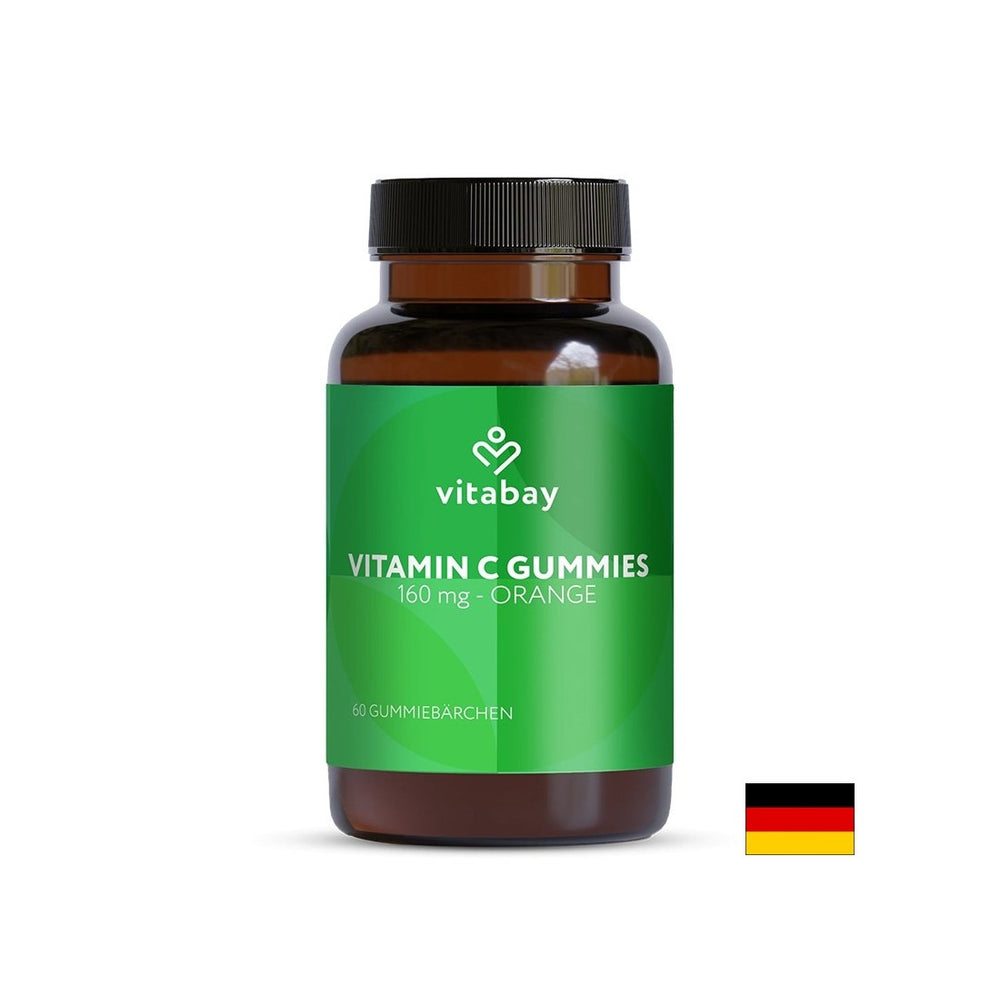 Imunita - vitamín C, 160 mg x 120 Gummy Bears, pomarančová príchuť