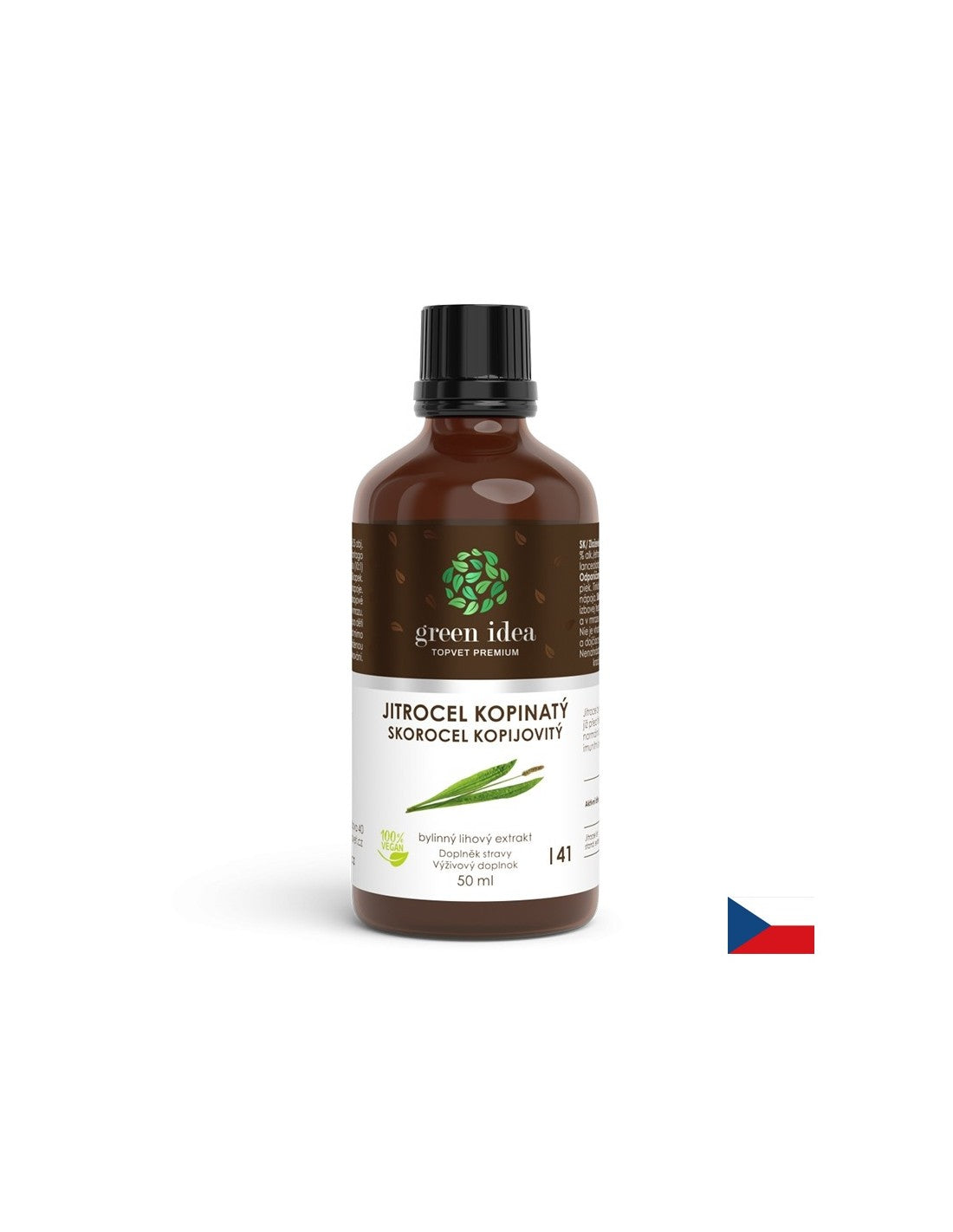 Imunitný a respiračný systém - Plantain s úzkym listom, 50 ml tinktúry