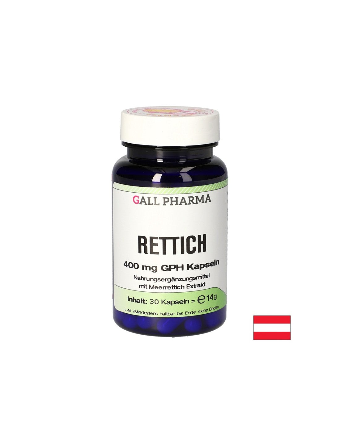 Imunitné a respiračné systémy - chrenové, 400 mg x 30 kapsúl