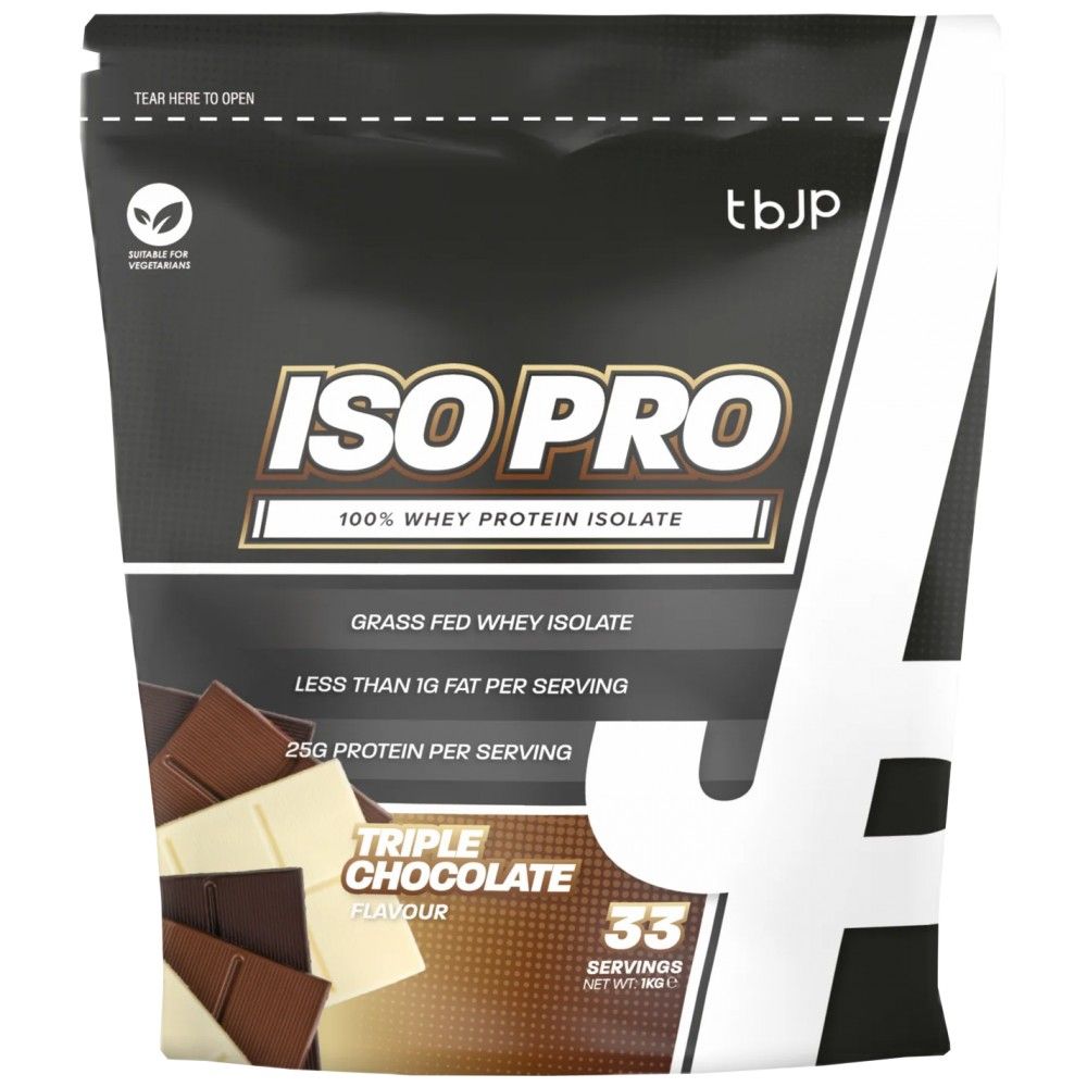 ISO PRO | 100% srvátkový proteínový izolát - 1 000 gramov