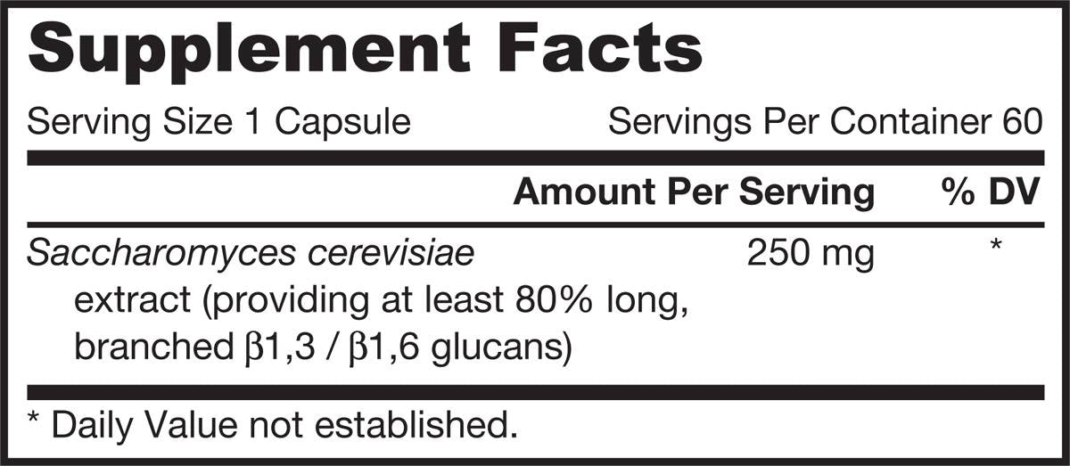 Beta glukan 250 mg - 60 kapsúl