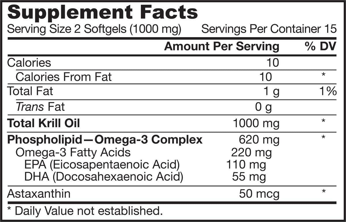 Krill Oil - 60 Softgels