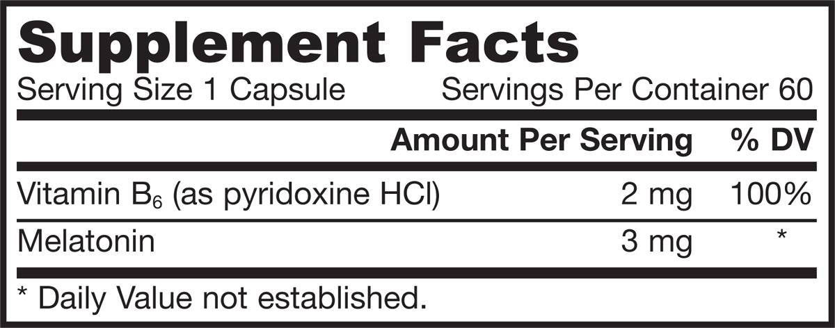 Jemné tonin 3 mg 60 kapsuly