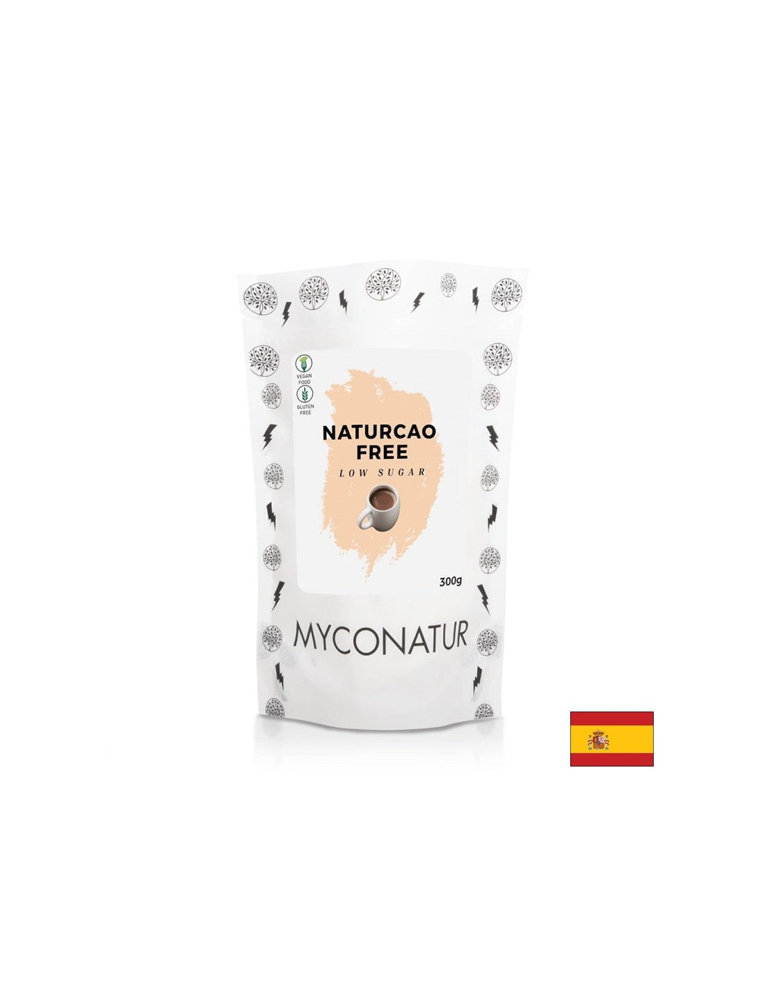 Kakao s biologickými sladidlami, 300 g prášok