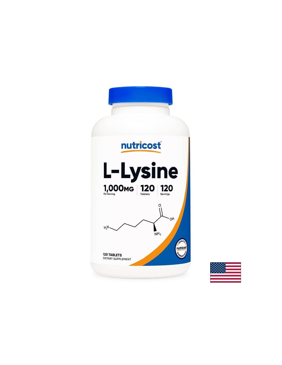 Herpes simplex, kostný systém - l -lyzín (hydrochlorid) 1000 mg, 120 tabliet