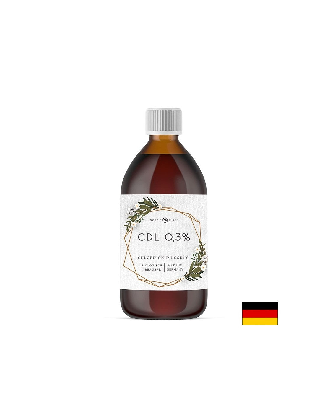 Dezinfekčný - oxid chloričitého vo vodnom roztoku CDL 0,3%, 500 ml