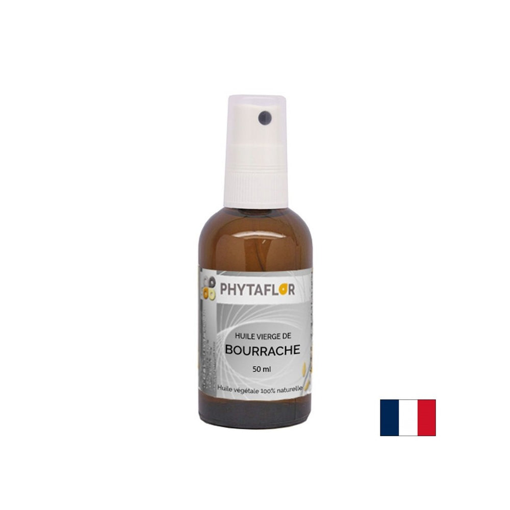 Hormonálna nerovnováha, zapálená pokožka a artritída - borage olej, sprej, 50 ml