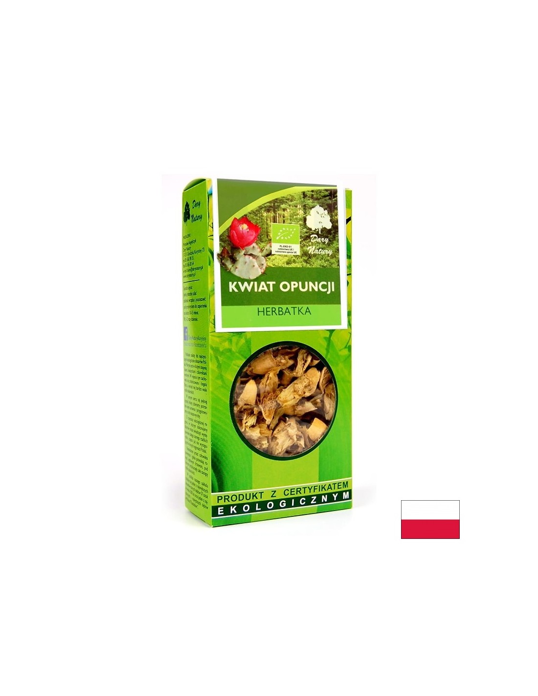 Kontrola hmotnosti - farba opuncie, 25 g <tc>Dary Natury</tc>