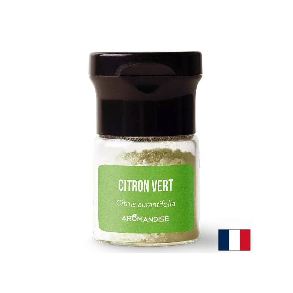 Kryštály éterického oleja z vápna (kulinárske) - Pre ochucovacie jedlá, omáčky, nápoje, 10 g