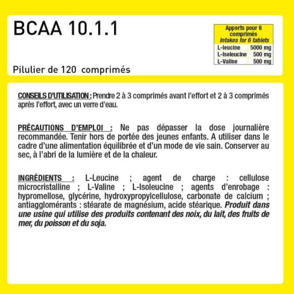 BCAA 10.1.1 - 120 tabliet