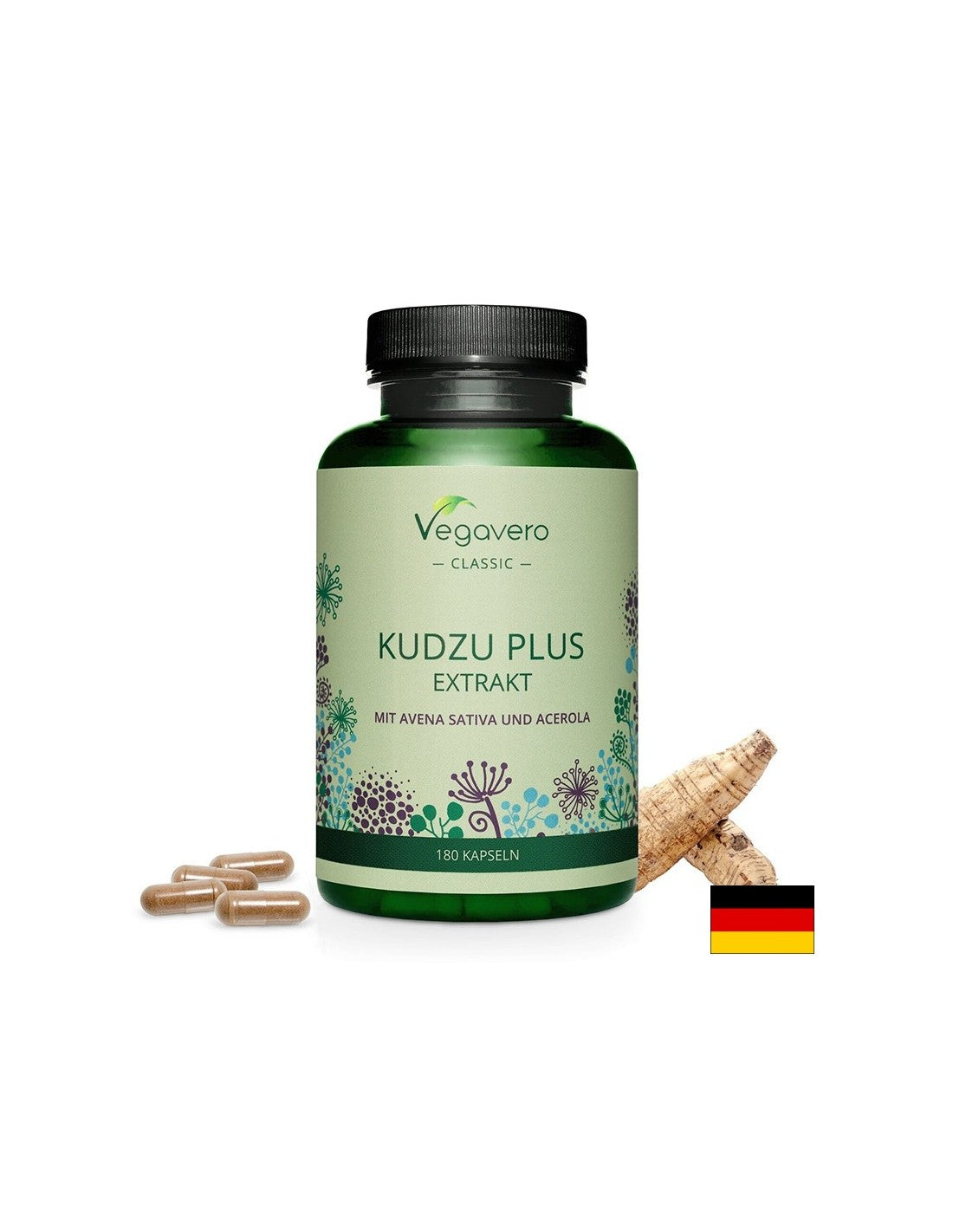Kudzu plus extrakt - kudzu plus ovos a acerola, 180 kapsúl
