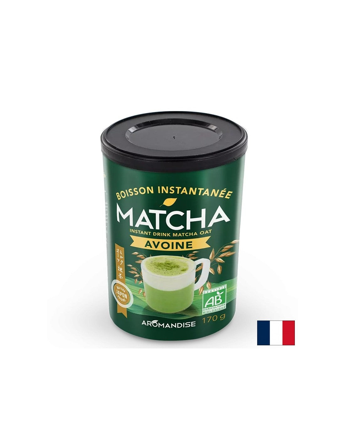 Matcha a ovos - tonický nápoj, 170 g, prášok