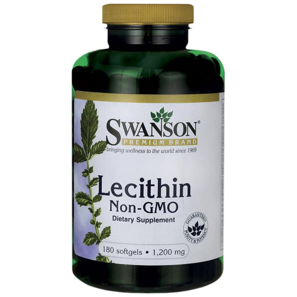 Lecitín non-GMO 1200 mg 180 gélové kapsuly