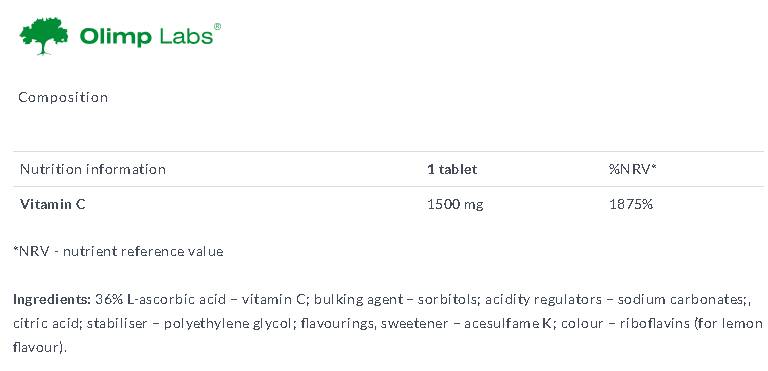 Levit C 1500 20 Šumivé tablety