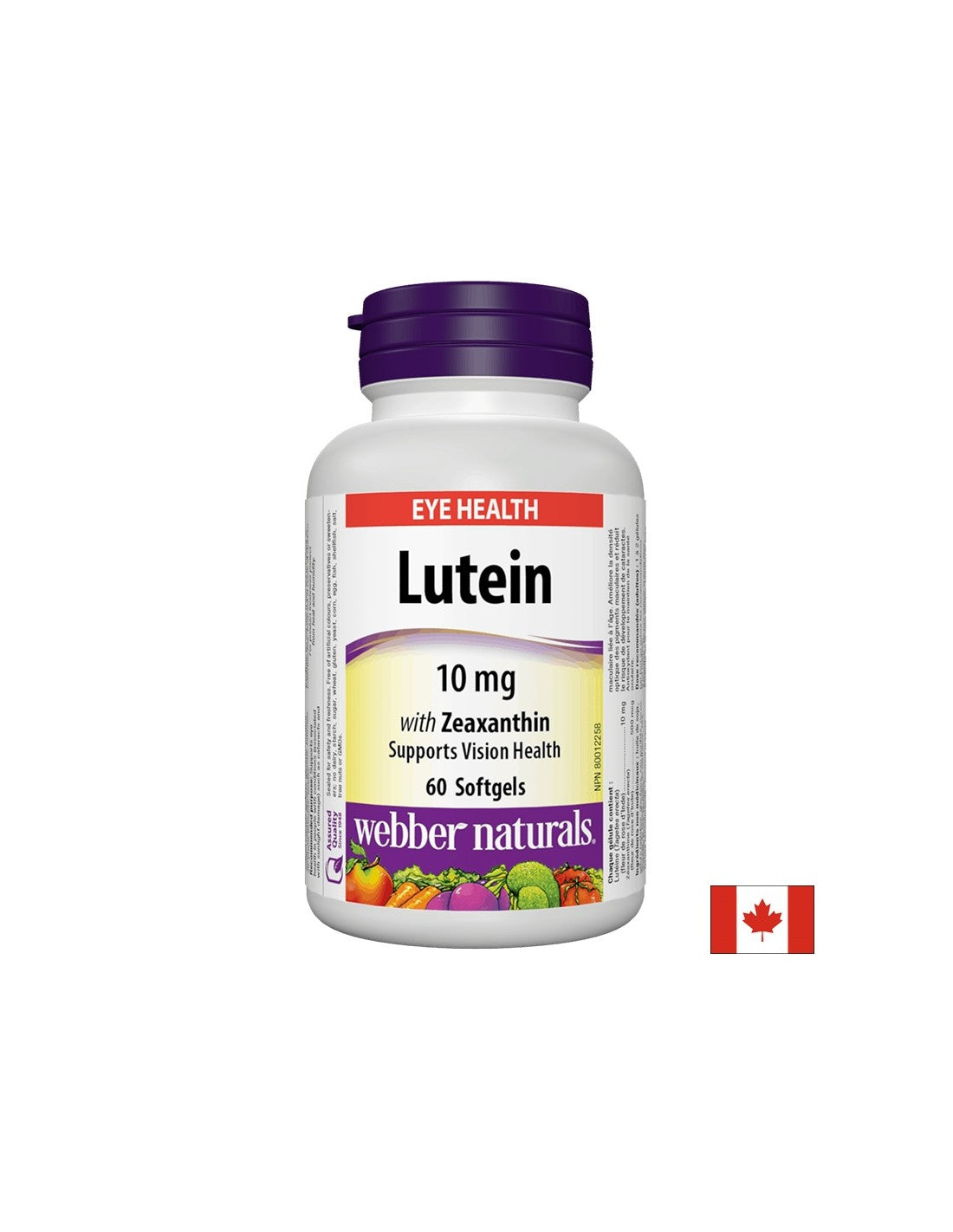 Luteín so zeaxanthínom 10 mg, 60 kapsúl softgel