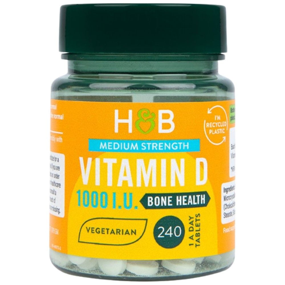Vitamín D3 1000 IU - 240 tabliet