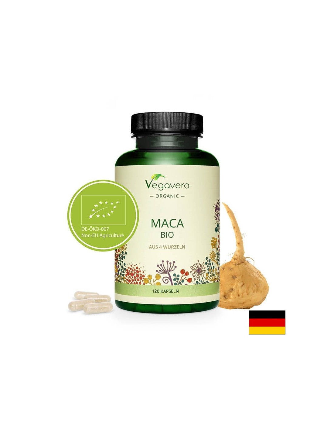 Maca Bio - BIO Maca, 120 <tc>Vegavero</tc> kapsuly