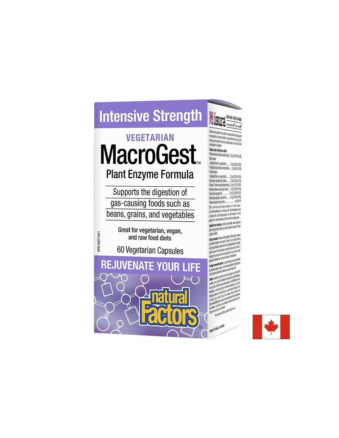 MacroGest™ Plant Enzyme Formula - 60 capsules - Nutra Best Europe
