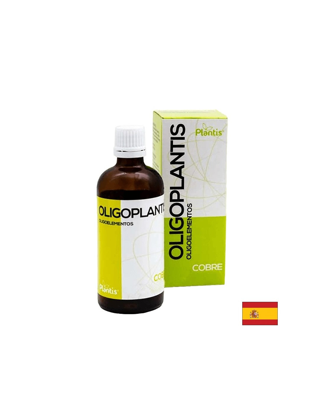 Med - oligoplantis oligoelementos Cobre - zdravý metabolizmus, imunita, kardiovaskulárne zdravie, 100 ml