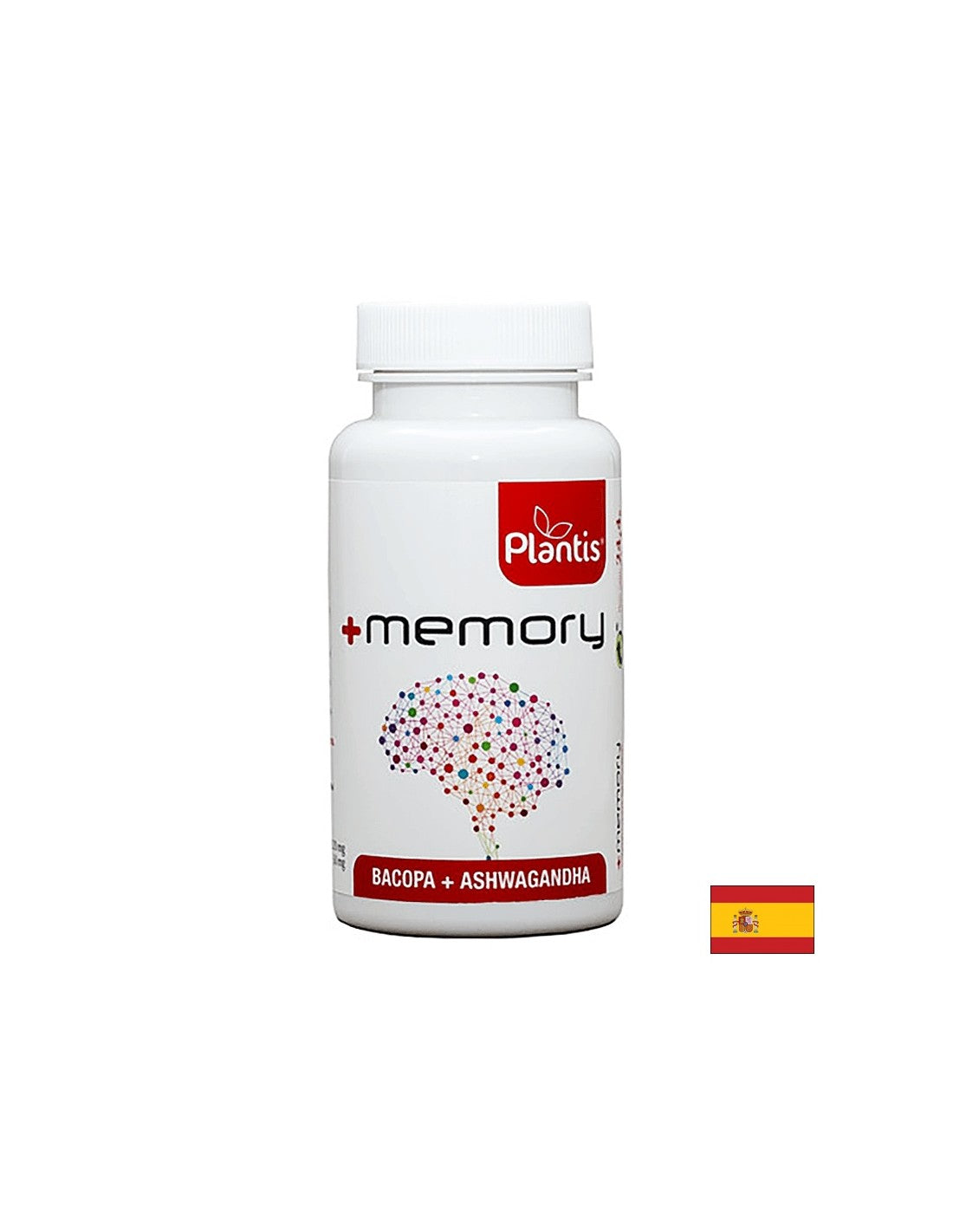 Silná pamäť - Bacopa Monieri 302 mg a Ashwagandha 50 mg, + pamäť Plantis®, 45 kapsúl