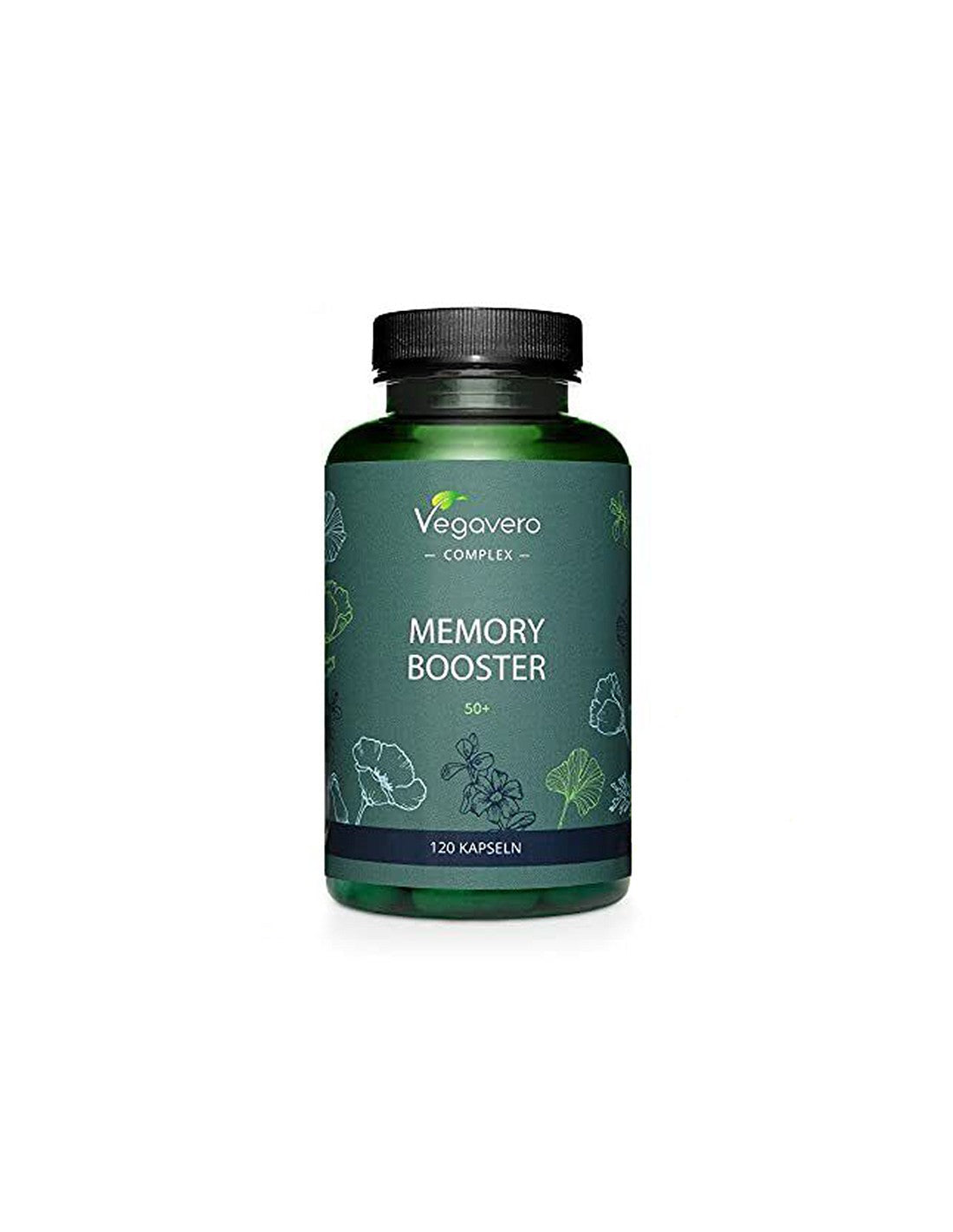 Memory Boost 50+, 120 Vegavero Capsules - Nutra Best Europe
