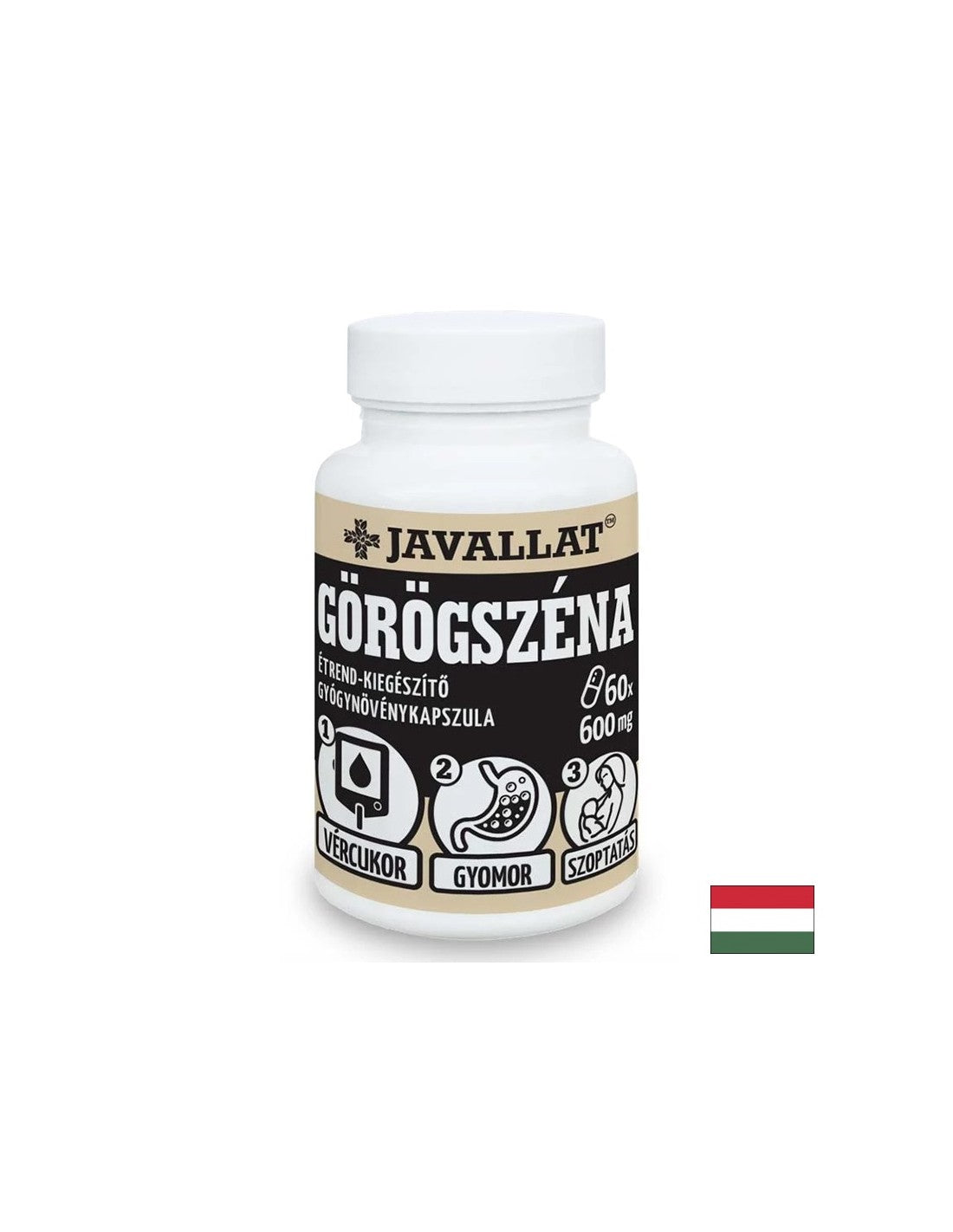 Metabolické zdravie - Fenugreek (semená), kapsuly 600 mg x 60