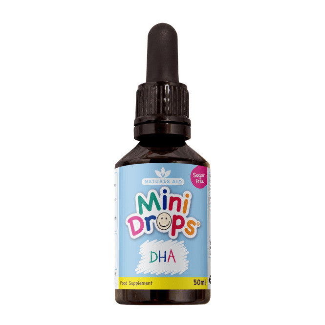 Omega 3 kvapky pre deti (Kids Omega-3 Mini Drops) 50 ml Naturesaid
