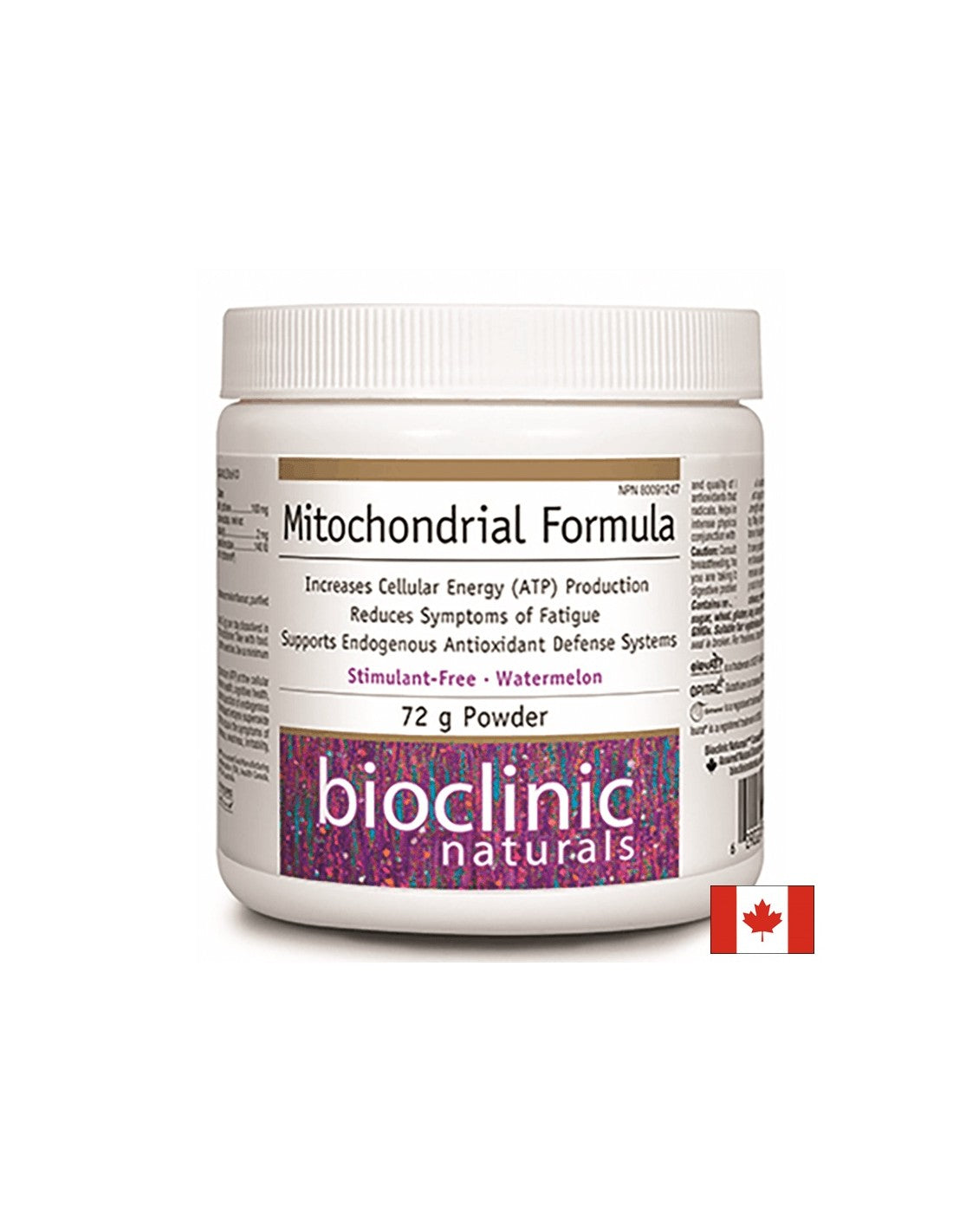 Mitochondrial Formula 72 g prášku x 30 dávok <tc>Natural Factors</tc>