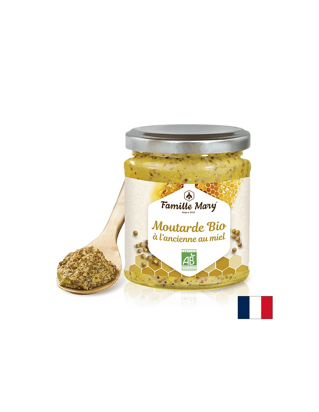 Organická horčica s medom, 150 g
