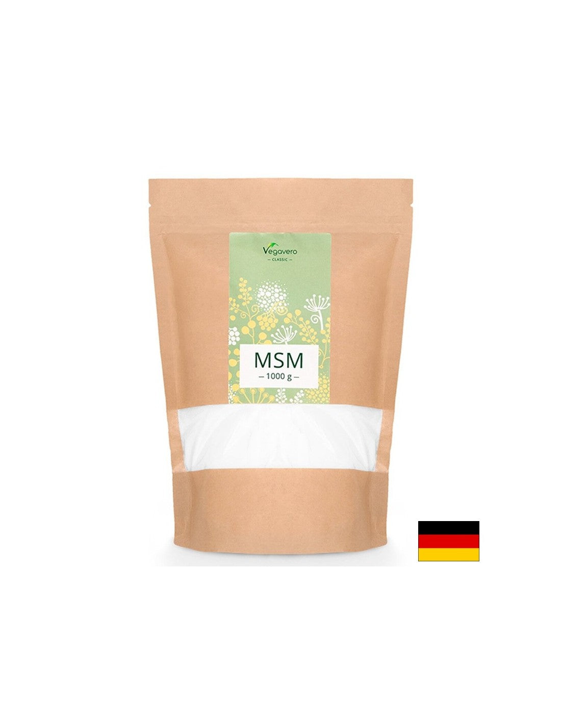MSM Metylsulfonylmetán, 1 kg <tc>Vegavero</tc> prášok