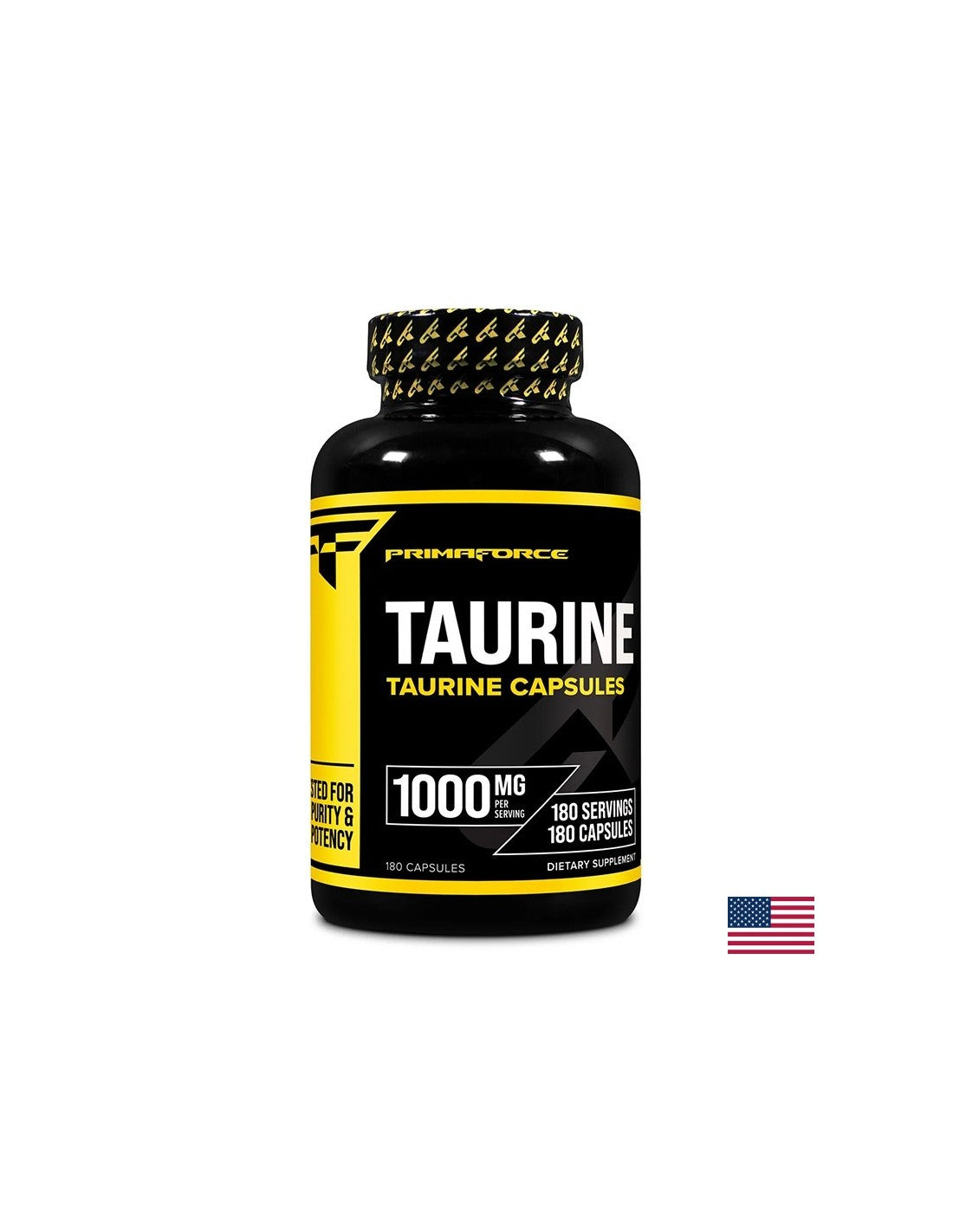 Svalová funkcia a vytrvalosť - taurín, 1 000 mg x 180 kapsúl