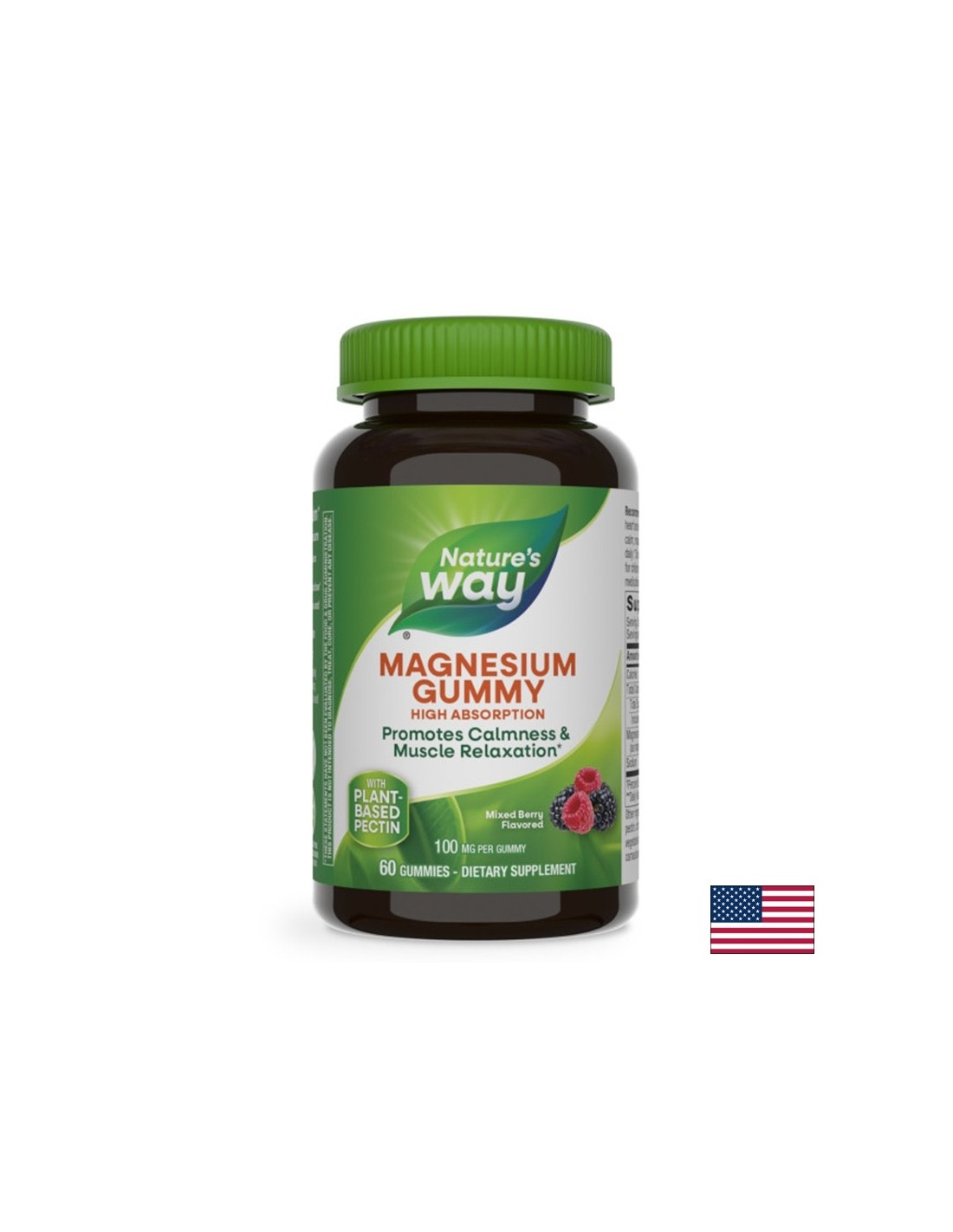 Funkcia svalov, srdce a neurologické zdravie - horčík (citrát), 100 mg x 60 Softgels, Berry Arboute