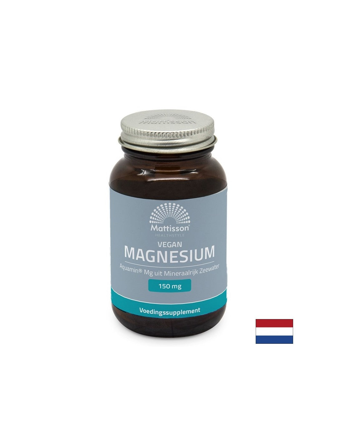 Muscular, cardiac and nervous system - Marine Magnesium Aquamin, 90 capsules Mattisson Healthstyle - Nutra Best Europe