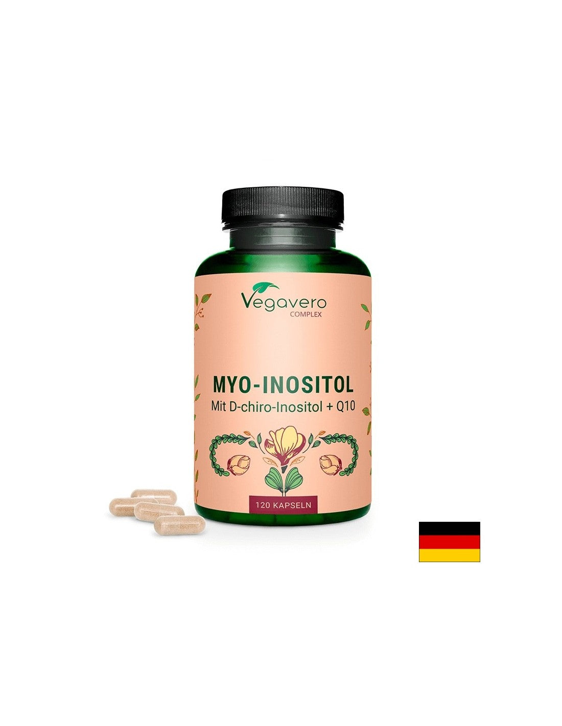 Myo-Inositol Complex, 120 kapsúl, 100% vegan <tc>Vegavero</tc>