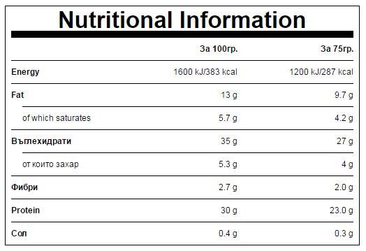 Proteínový koláč - 12 x 75 gramov