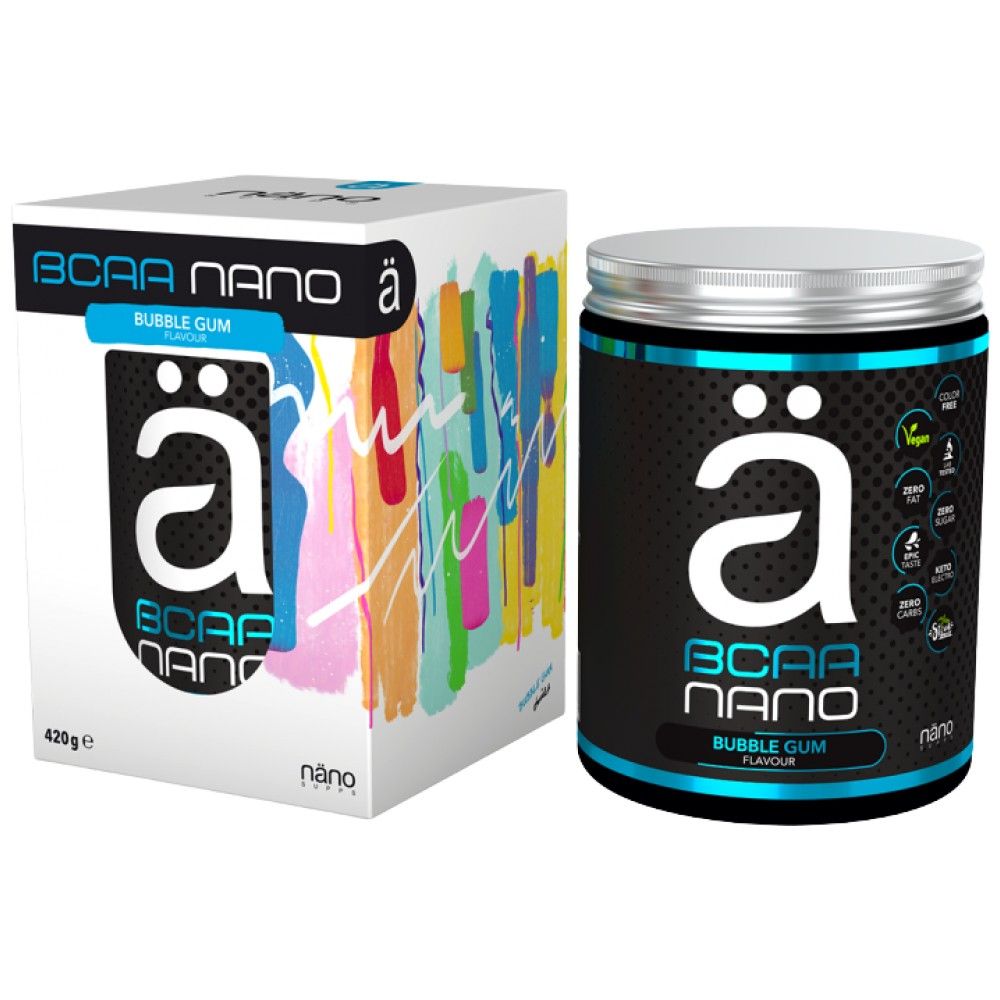 BCAA Nano | so zmesou elektrolytov - 420 gramov