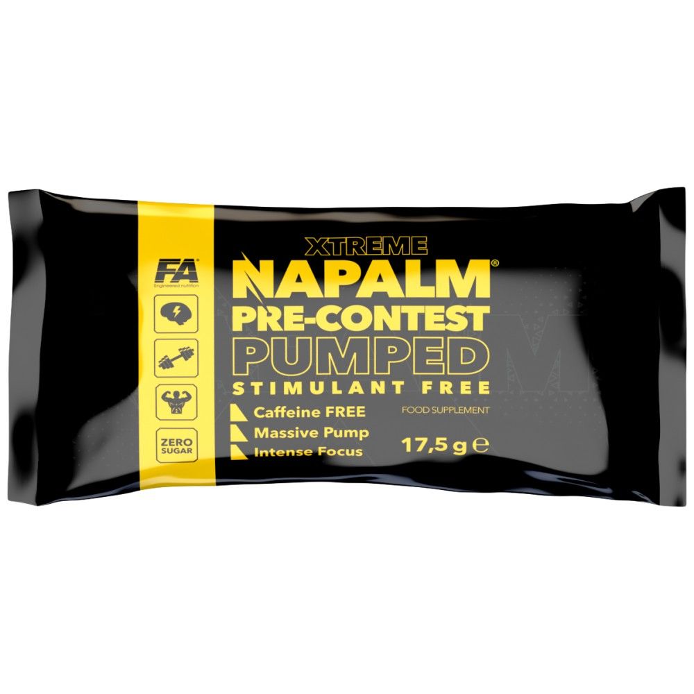 Xtreme napalm pred contest / čerpané - stimulačné bezplatné - 17,5 gramov